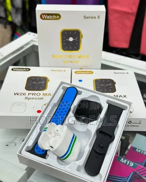 Photo - W26 Pro Max Smartwatch Series 8 Combo With Airpods, Watch