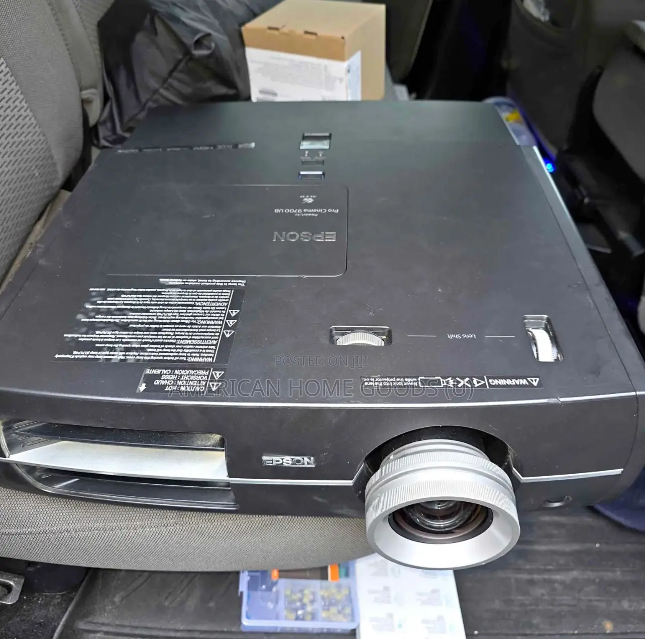 Epson Powerlite Pro Cinema 9700ub, Hdmi, New Lamp, 240 Volts