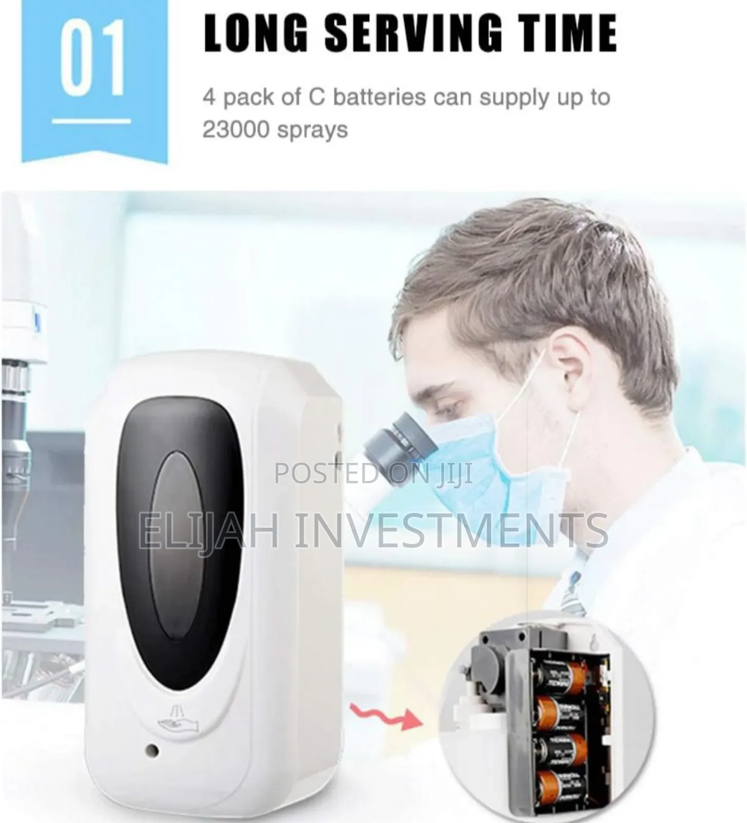 Bathroom Touchless Cleaning Liquid Dispenser