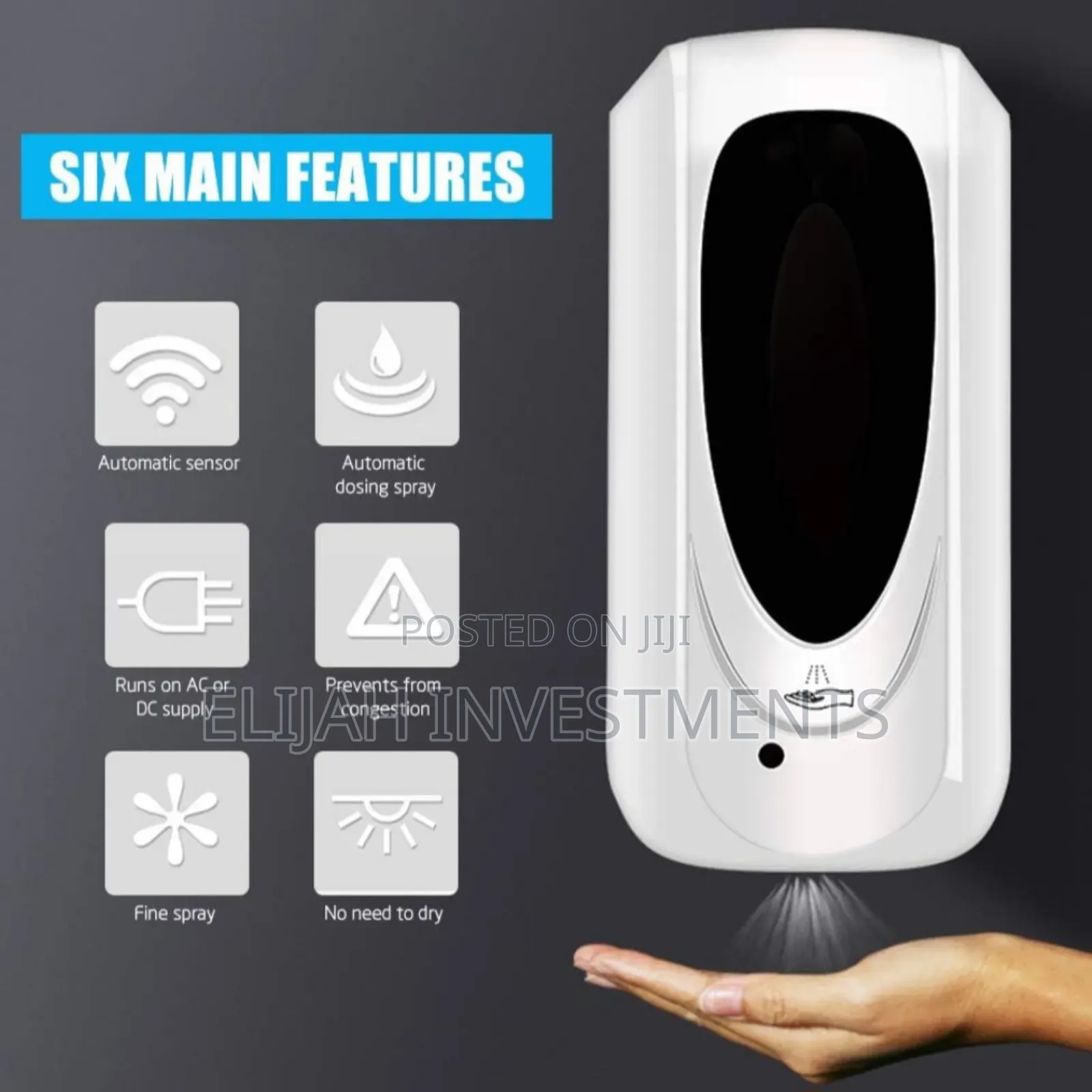 Bathroom Touchless Cleaning Liquid Dispenser