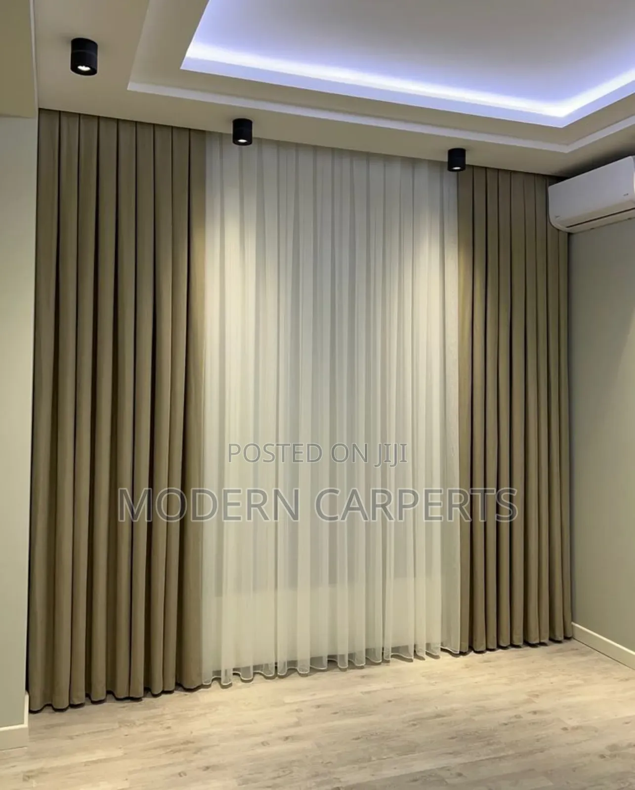 Swedish Style Modern Executive Curtains