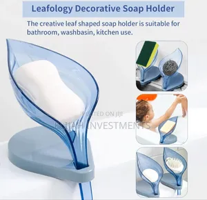 Sulfar Leaf Shape Soap Box Self Draining