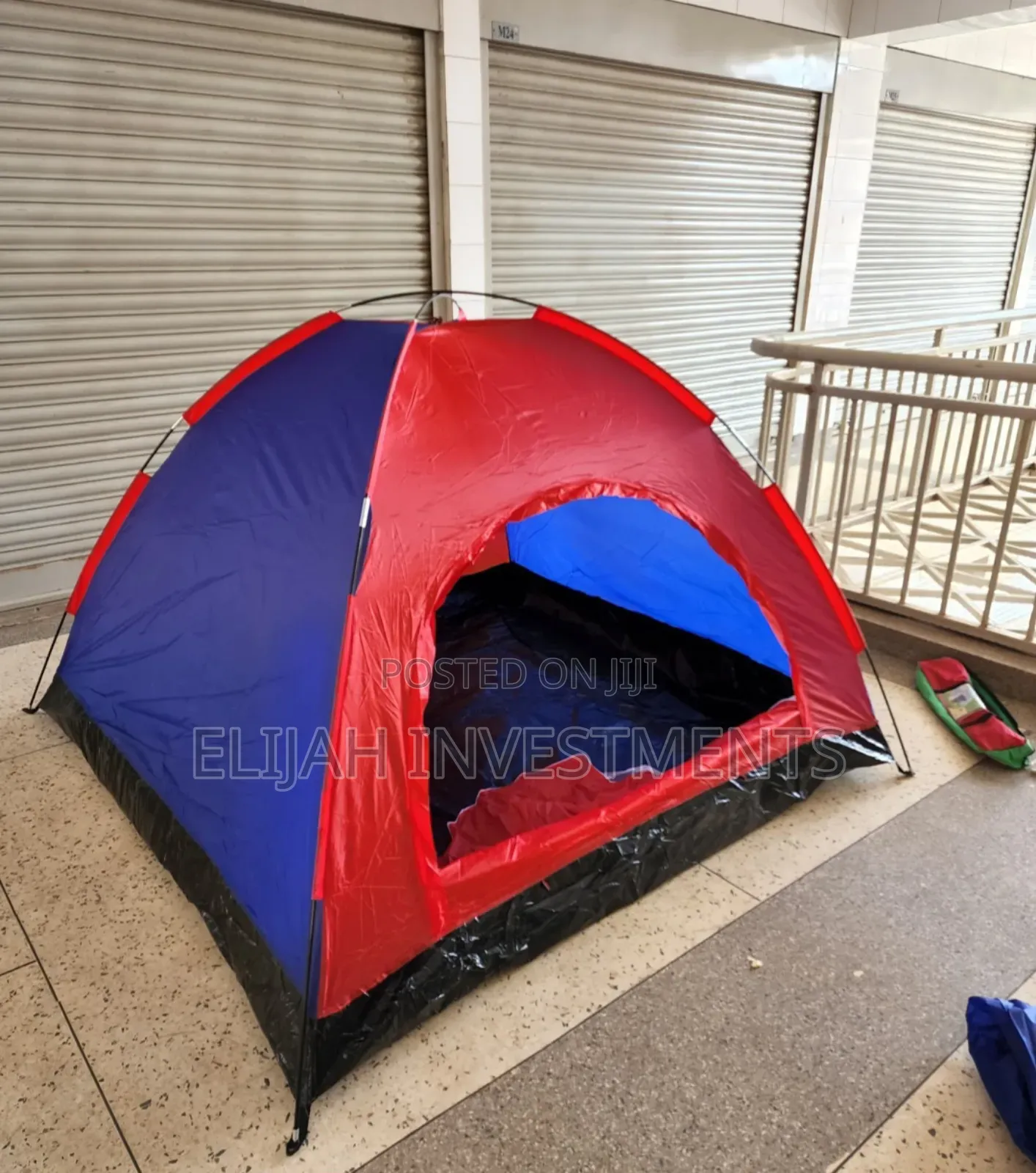 2 People Fully Manual Camping Tent With Carry Bag