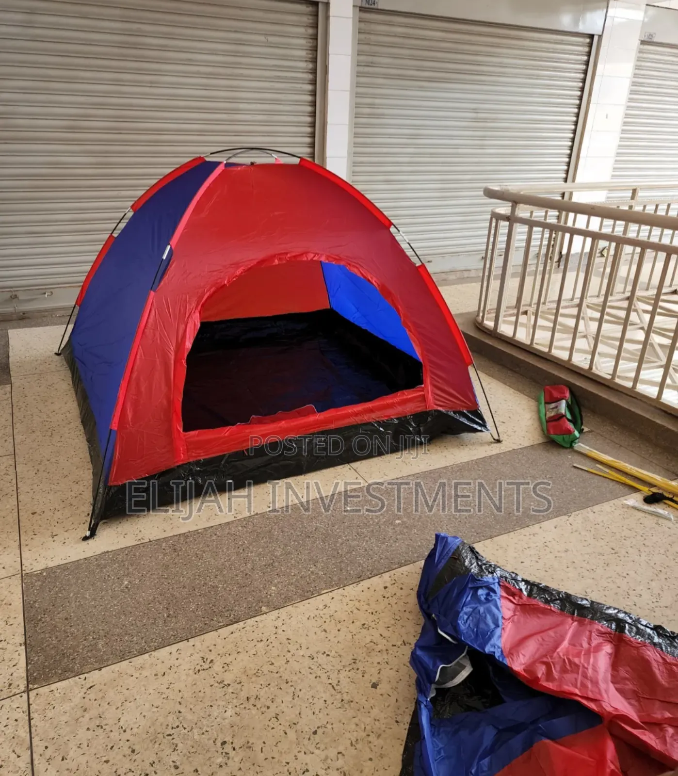 2 People Fully Manual Camping Tent With Carry Bag