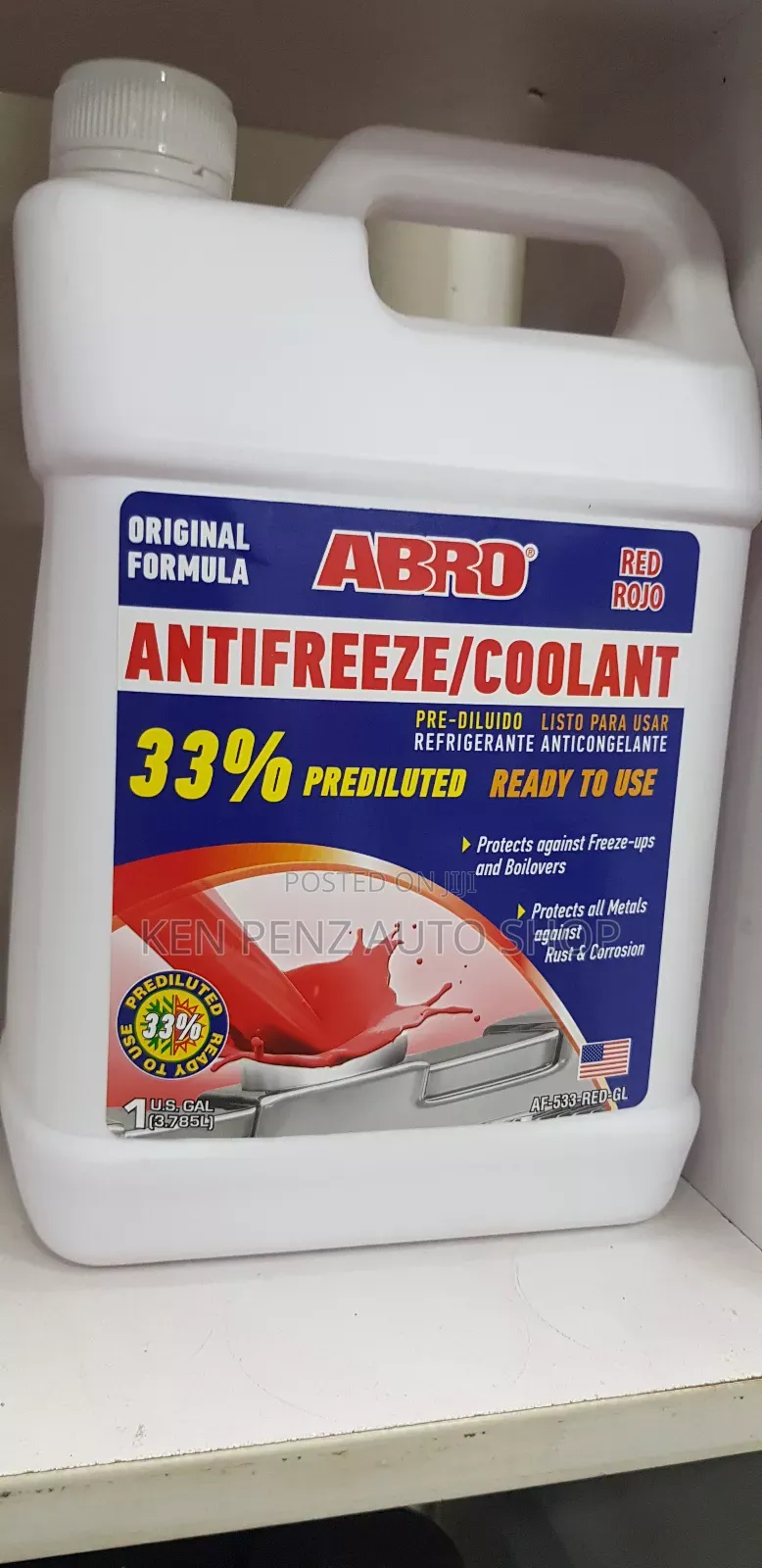 Quality Car Anti Freeze Coolant ( American) Standard