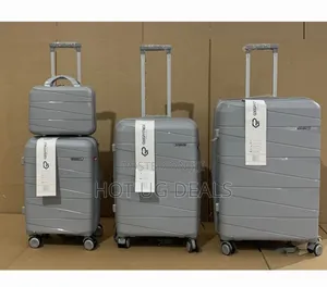 Waterproof Rubber Suitcase Set 4 Pieces (Xs, S, M, L)