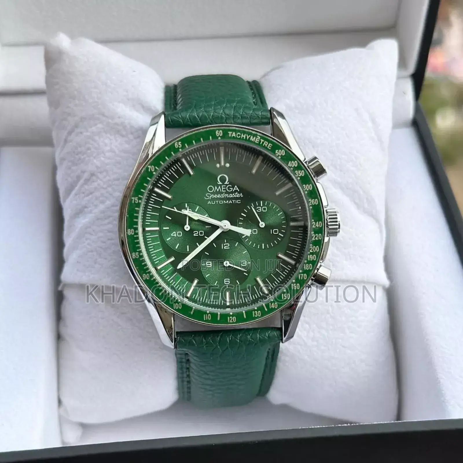 Pure Leather Omega Watch for Men