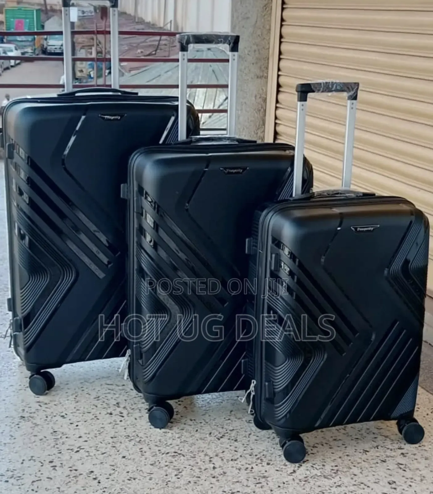 3pcs 3 In1 Travel Waterproof Suitcases- Multicolor