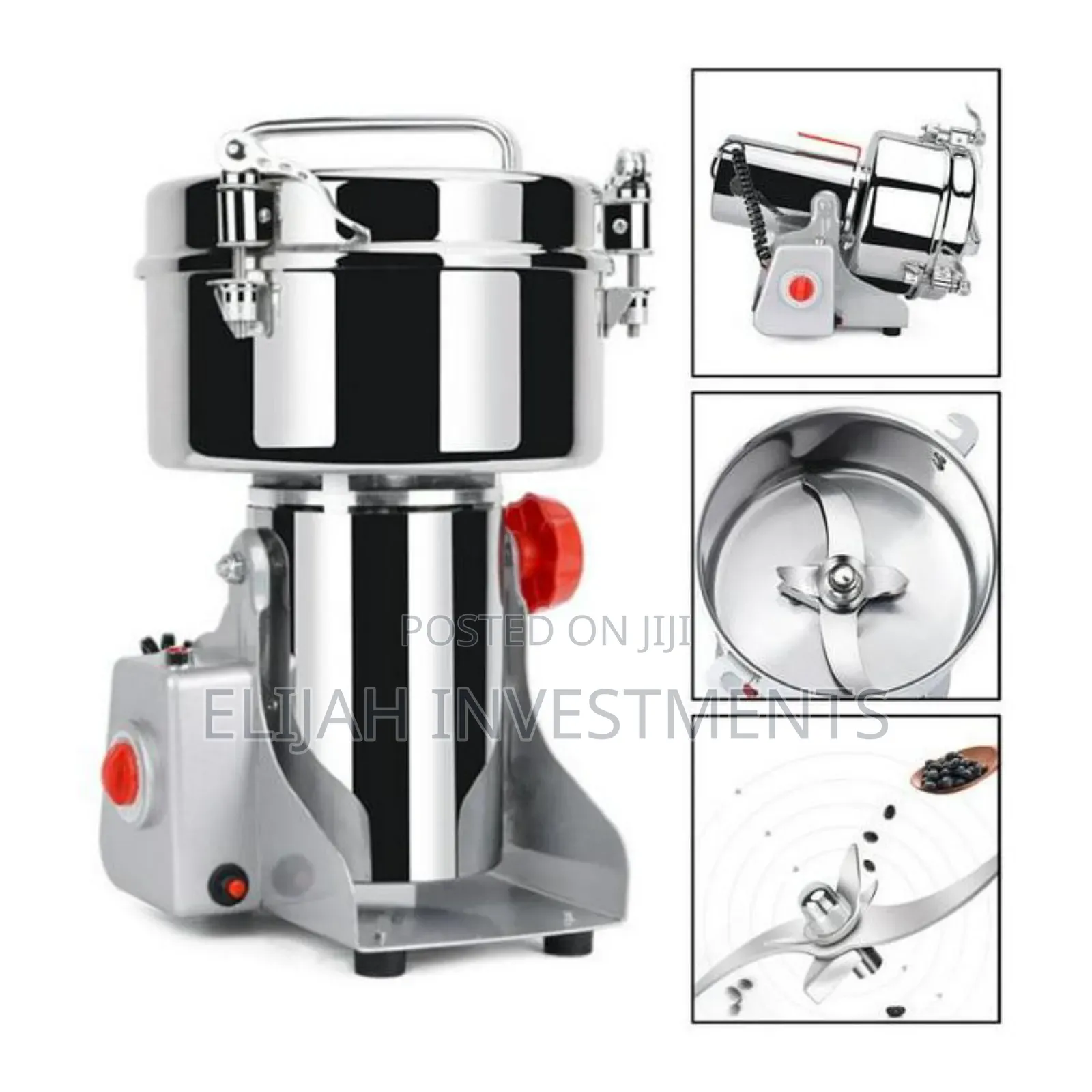 1000g High Speed Motor Electric Dry Powder Food Grinder