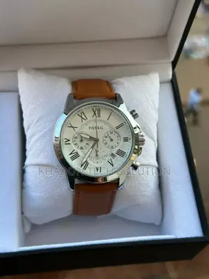 Fossil Leather Gents Watch