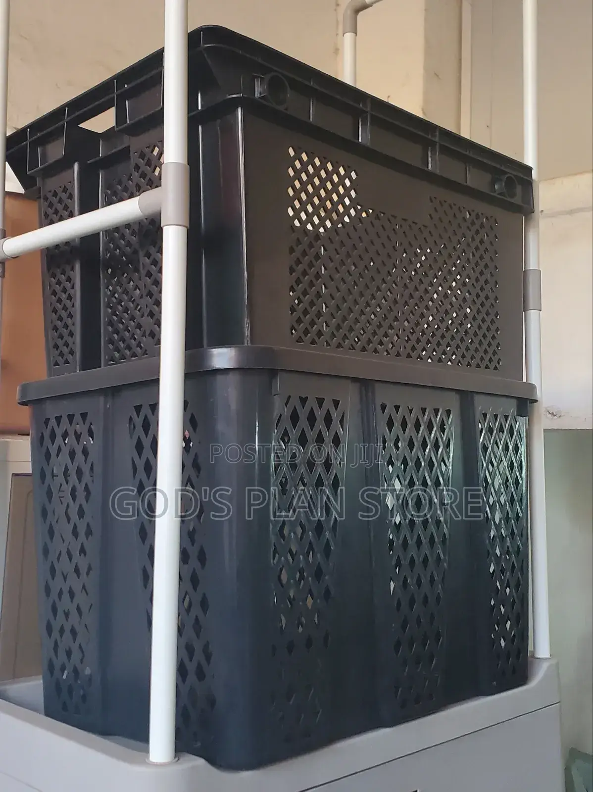 Plastic Crates Plastic Crates Black