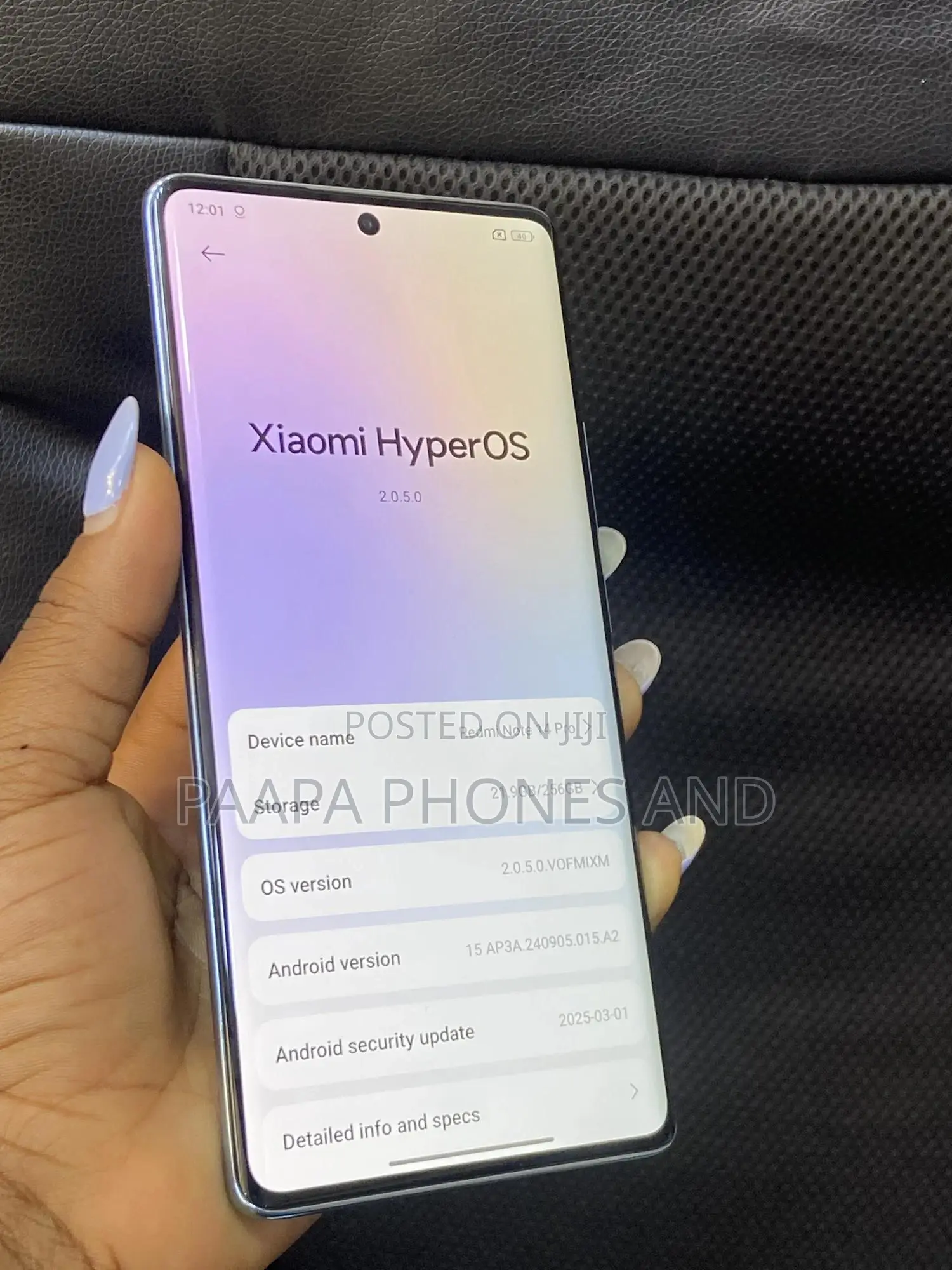 Xiaomi Redmi Note 14 Pro 256 GB Blue