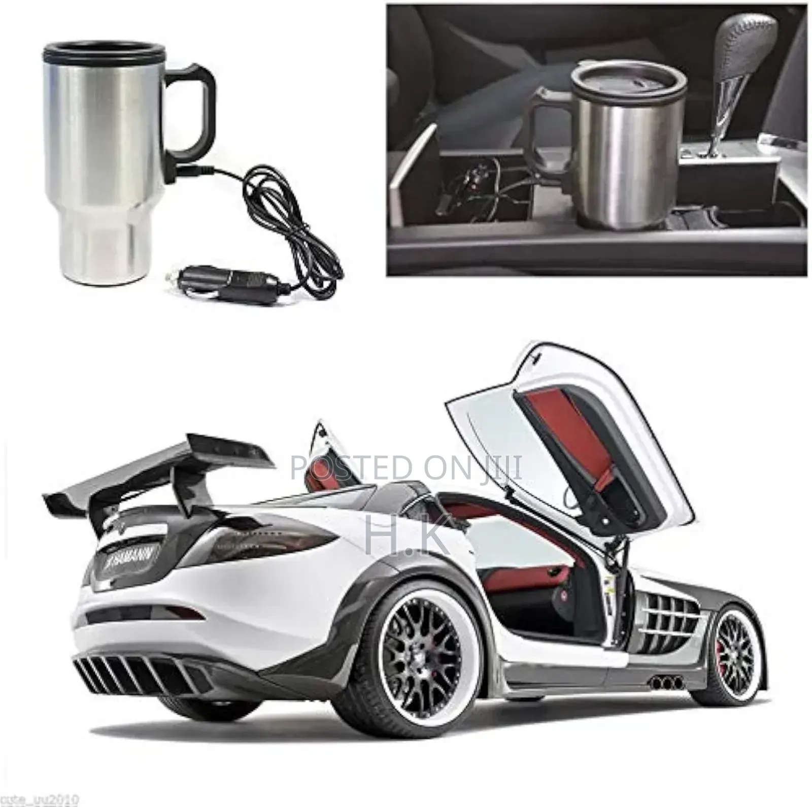 Insulated Mug 450ml With Car Charging System