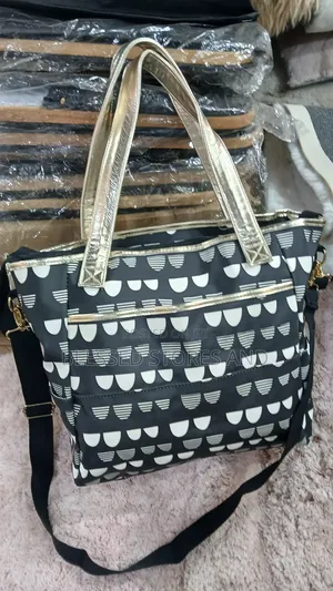 Black and Gold Totebag