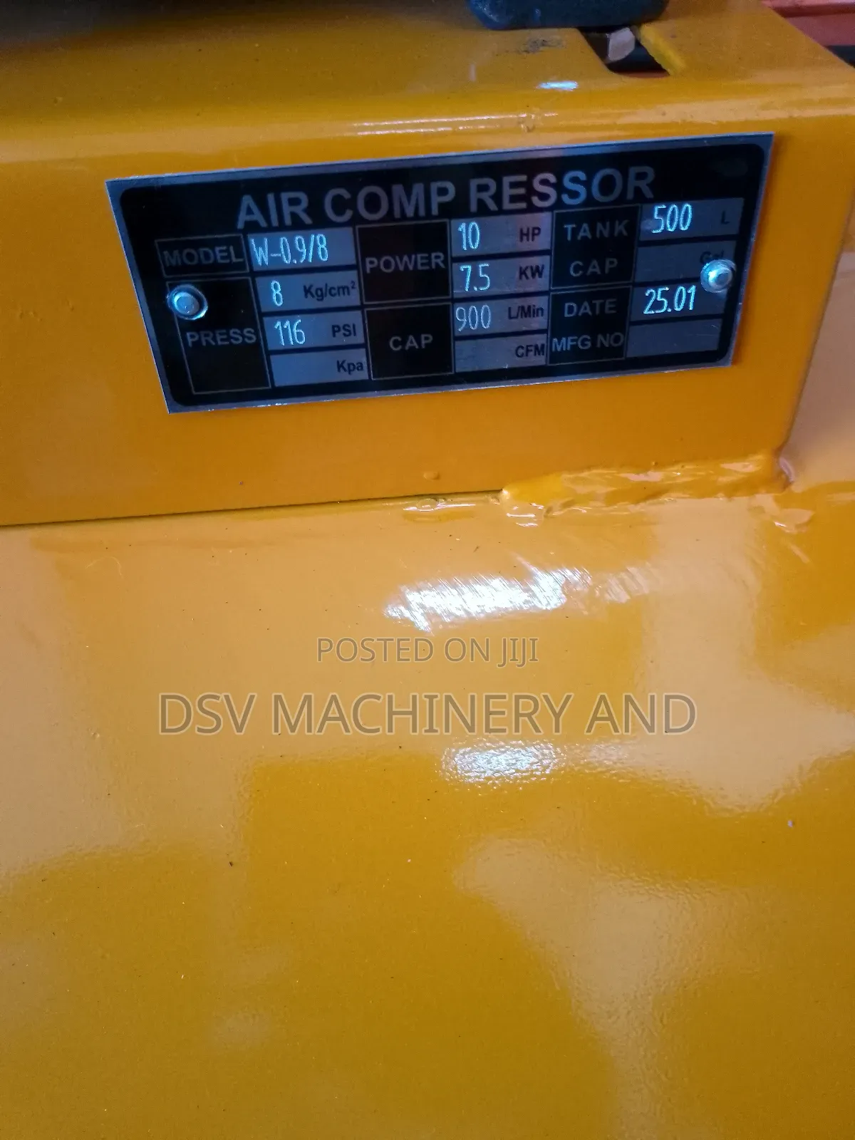 500 Litres Air Compressor