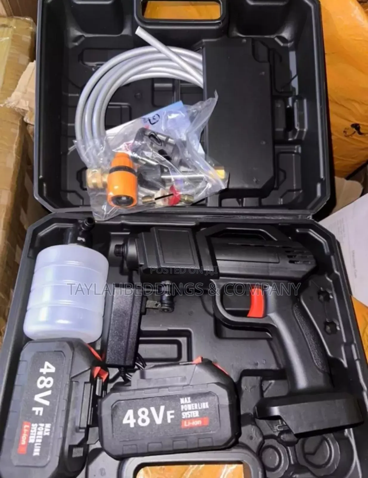 Double Battery High Pressure Cordless Washing Machine
