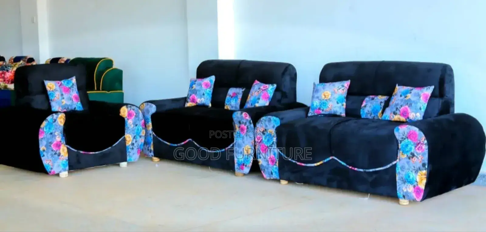 Colorfuf Five Seaters Sofa Set