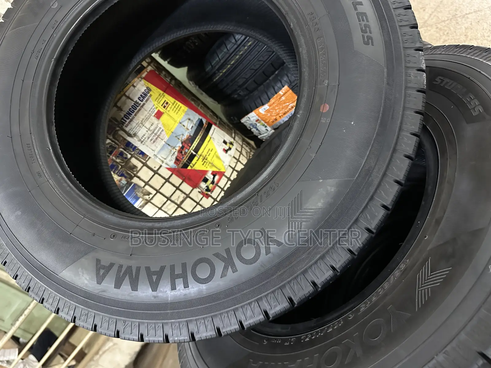195/80r15 Yokohama Tires Japan Used Still in Good Condition