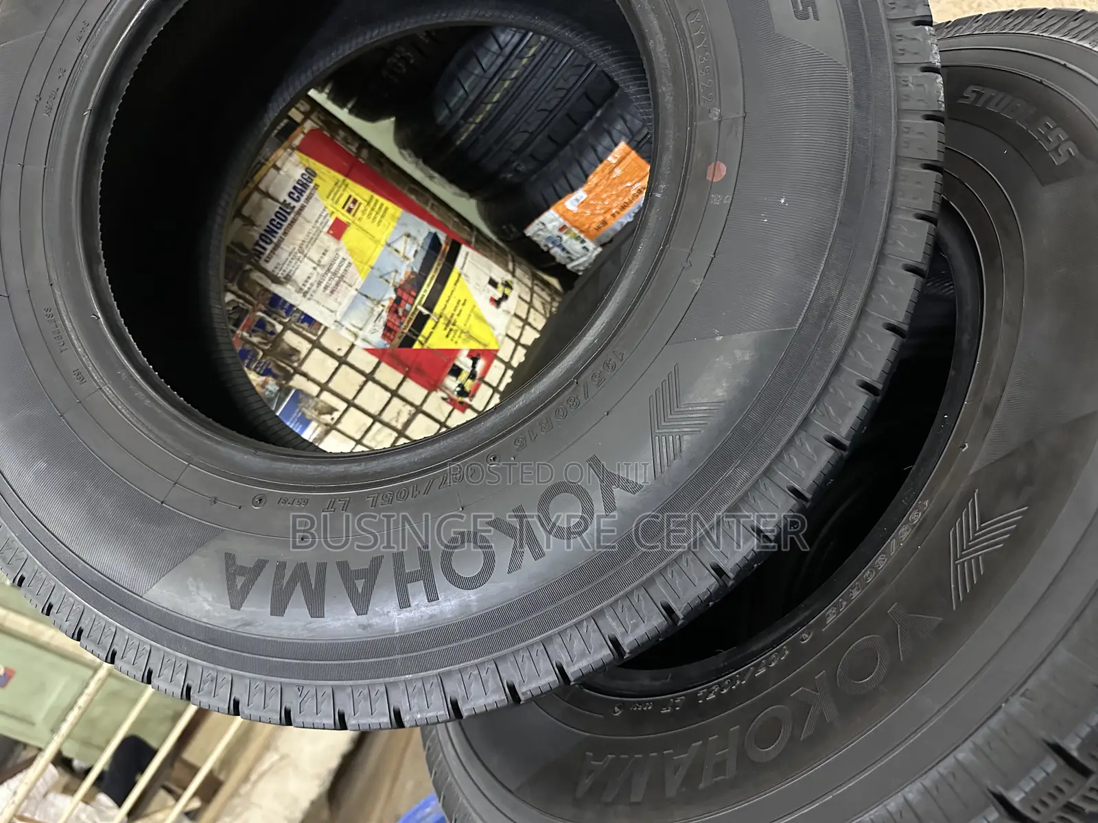 195/80r15 Yokohama Tires Japan Used Still in Good Condition
