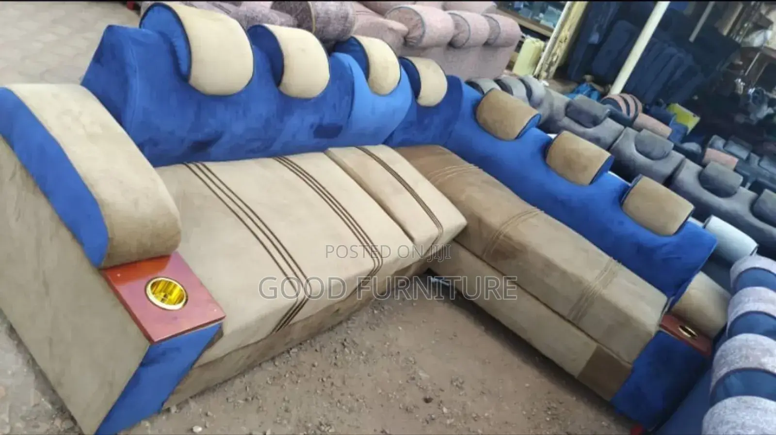 Executive L Sofa / Corner Sofa Set