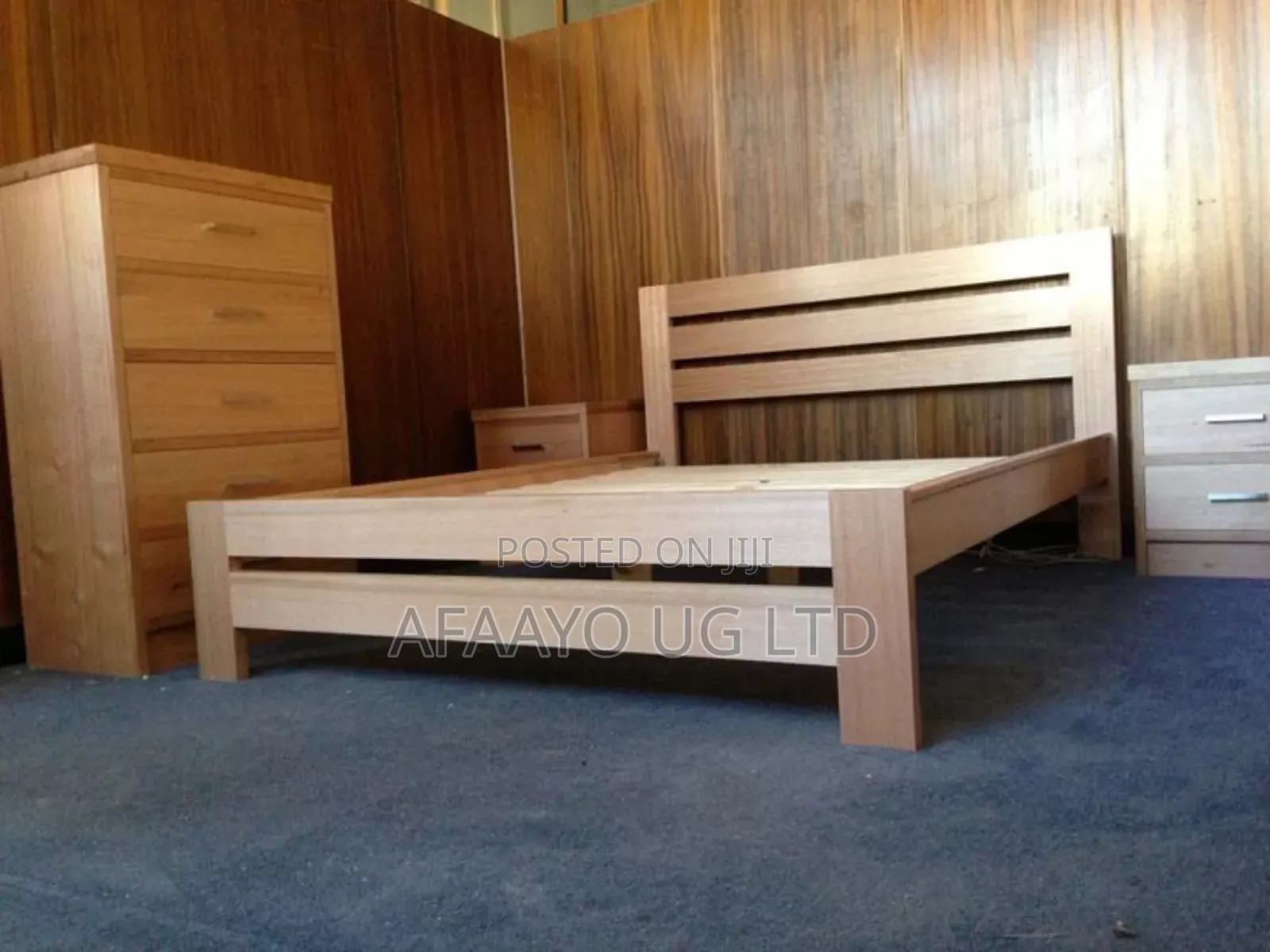 Simple Wooden Bed