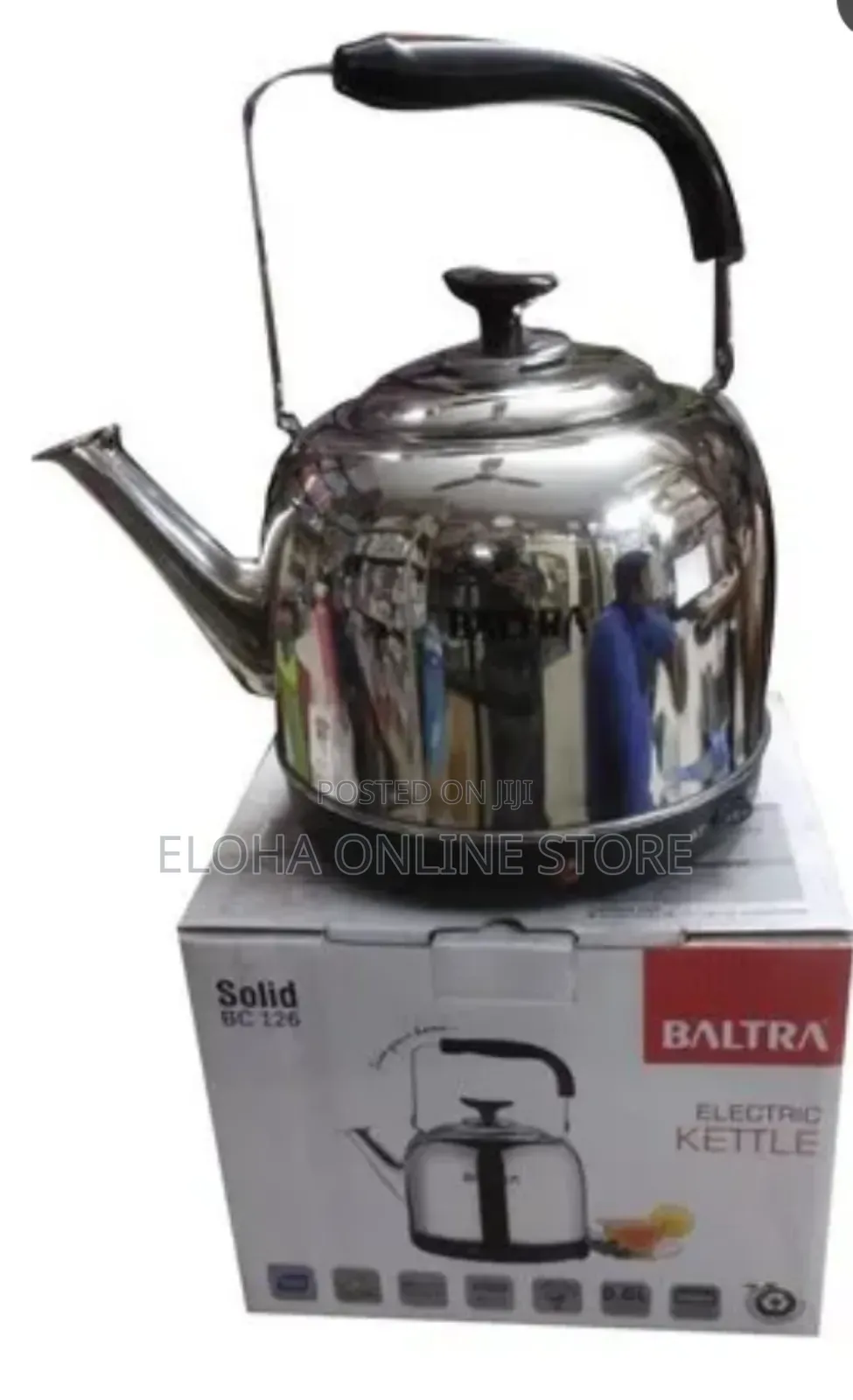 7 Litres Electric Stainless Steel Whistling Kettle