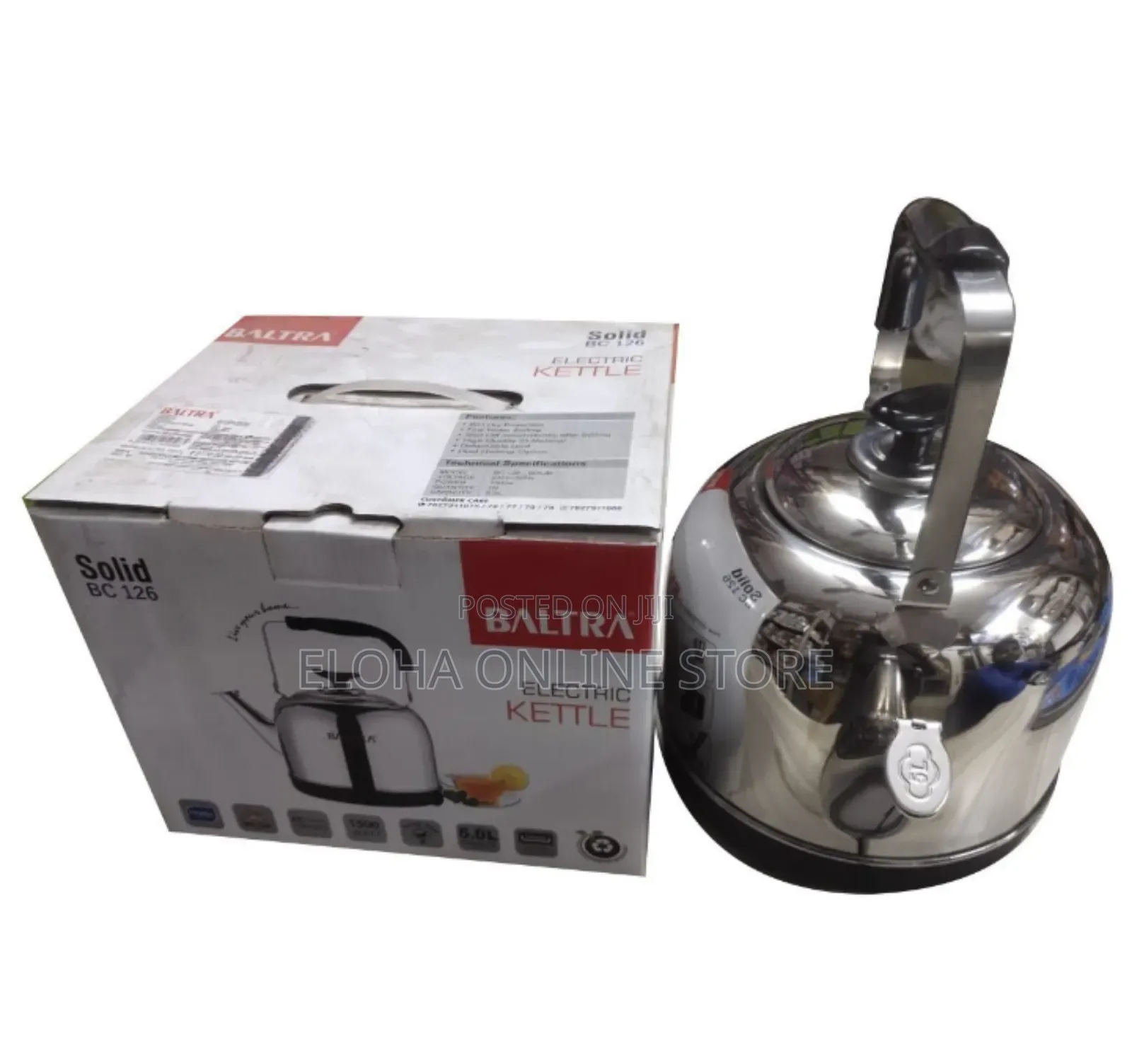 7 Litres Electric Stainless Steel Whistling Kettle