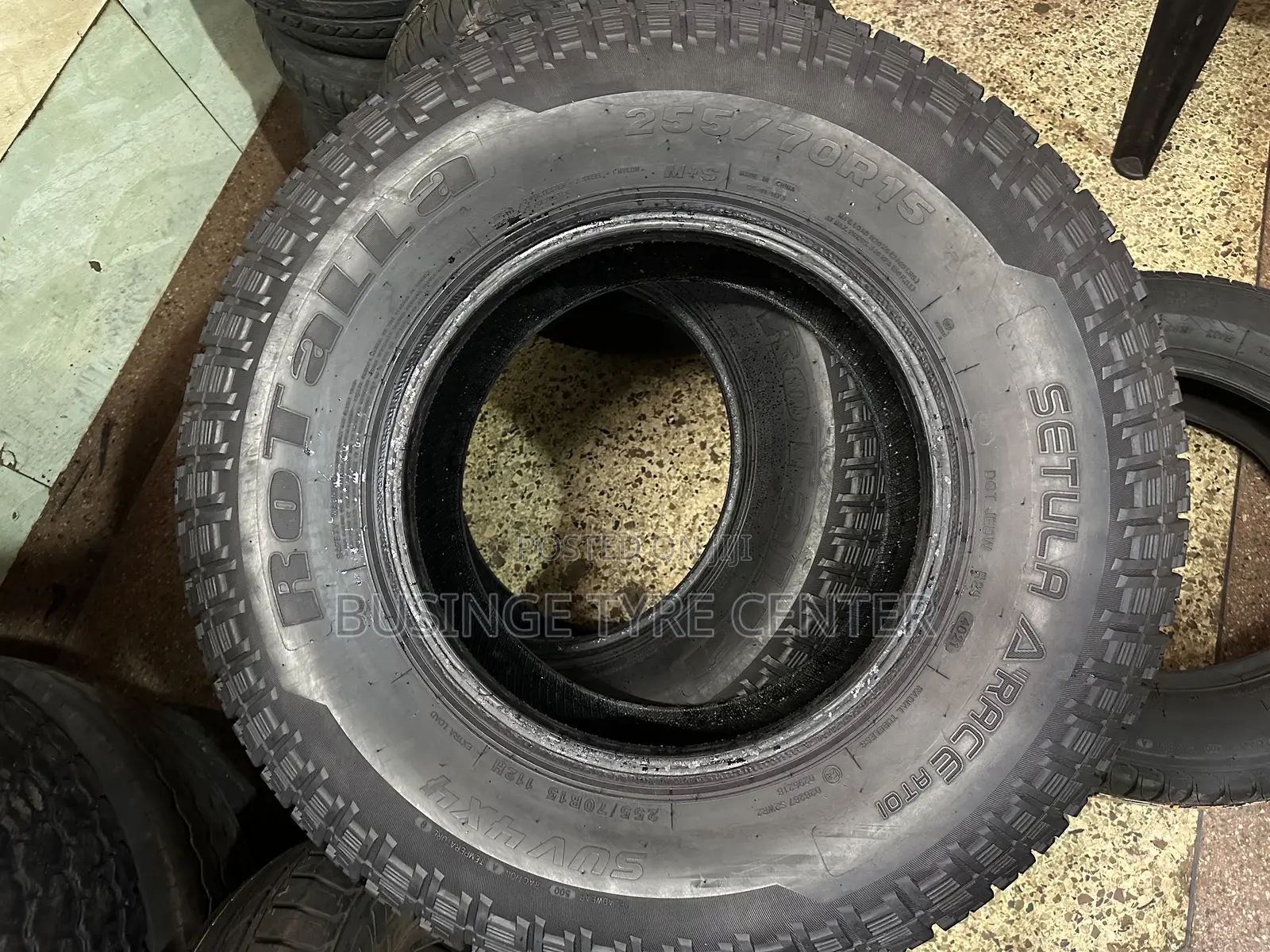 255/70r15 Good Condition Tires
