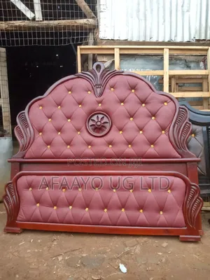 Designed Wooden Bed