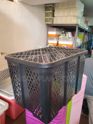 Plastic Storage Crates With Cover