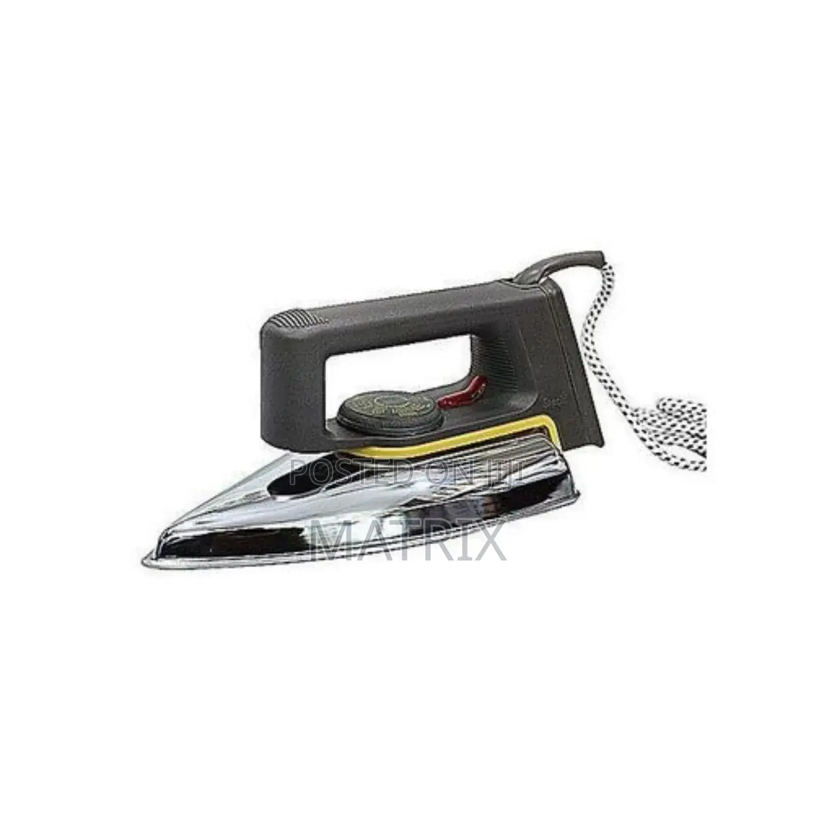 Quality Dry Iron Box With Titanium Teflon Nonstick Soleplate