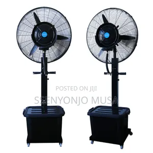 Industrial Standing Fan With Spray Mist Anti-Mosquito Func