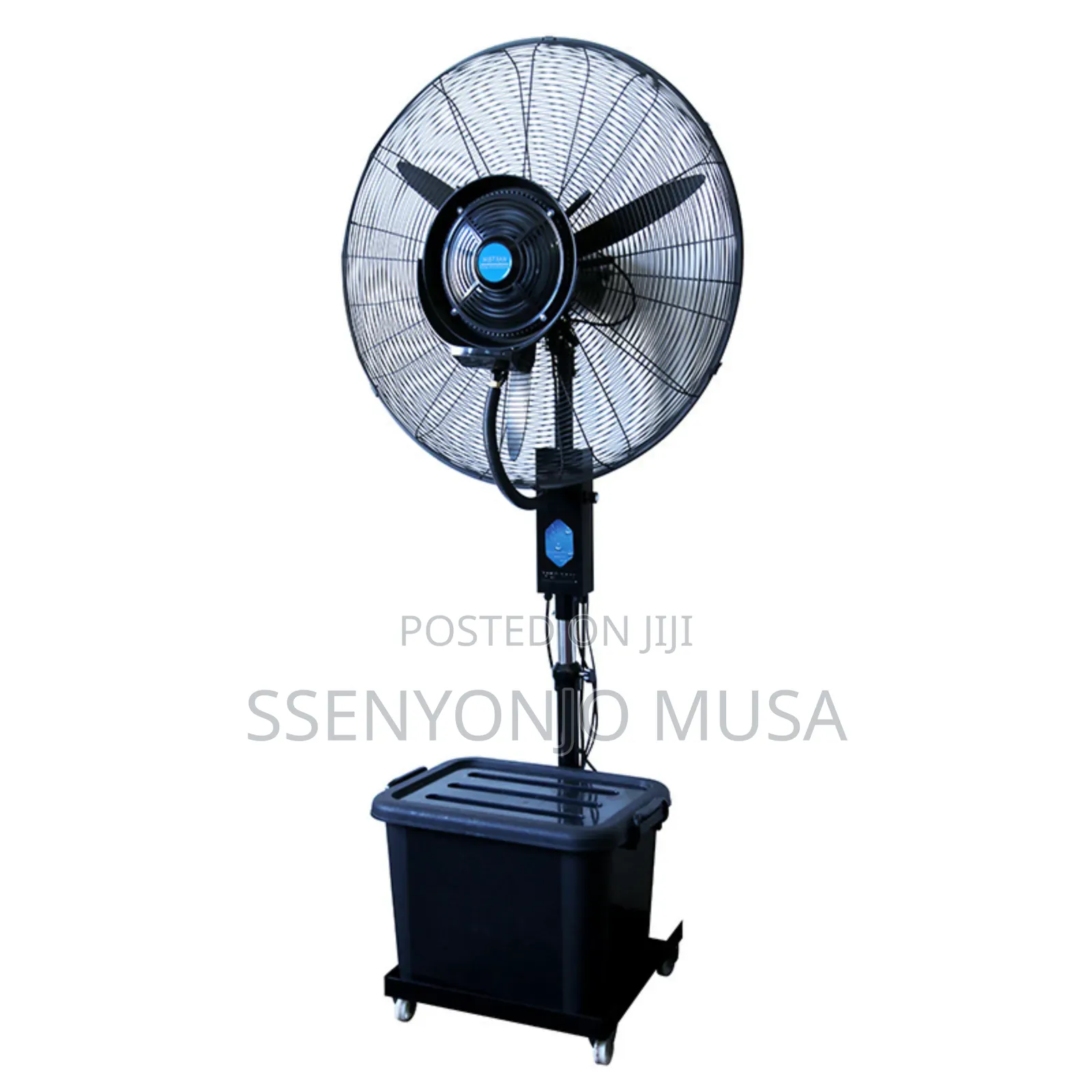 Industrial Standing Fan With Spray Mist Anti-Mosquito Func
