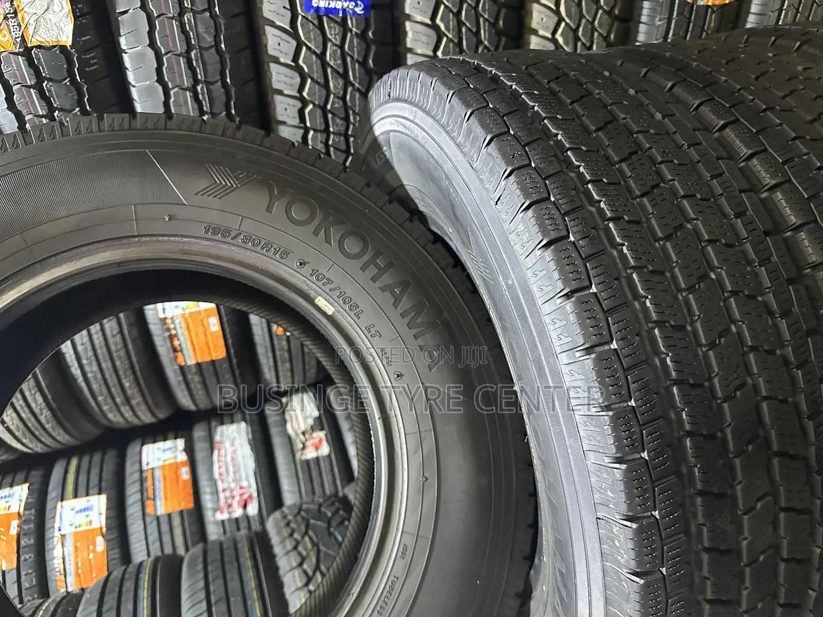 Yokohama Japan Tires Size 195/80r15 Good Condition