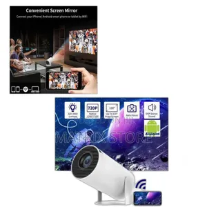 Photo - Smart Wireless Projector Wifi Bluetooth Projector Supported
