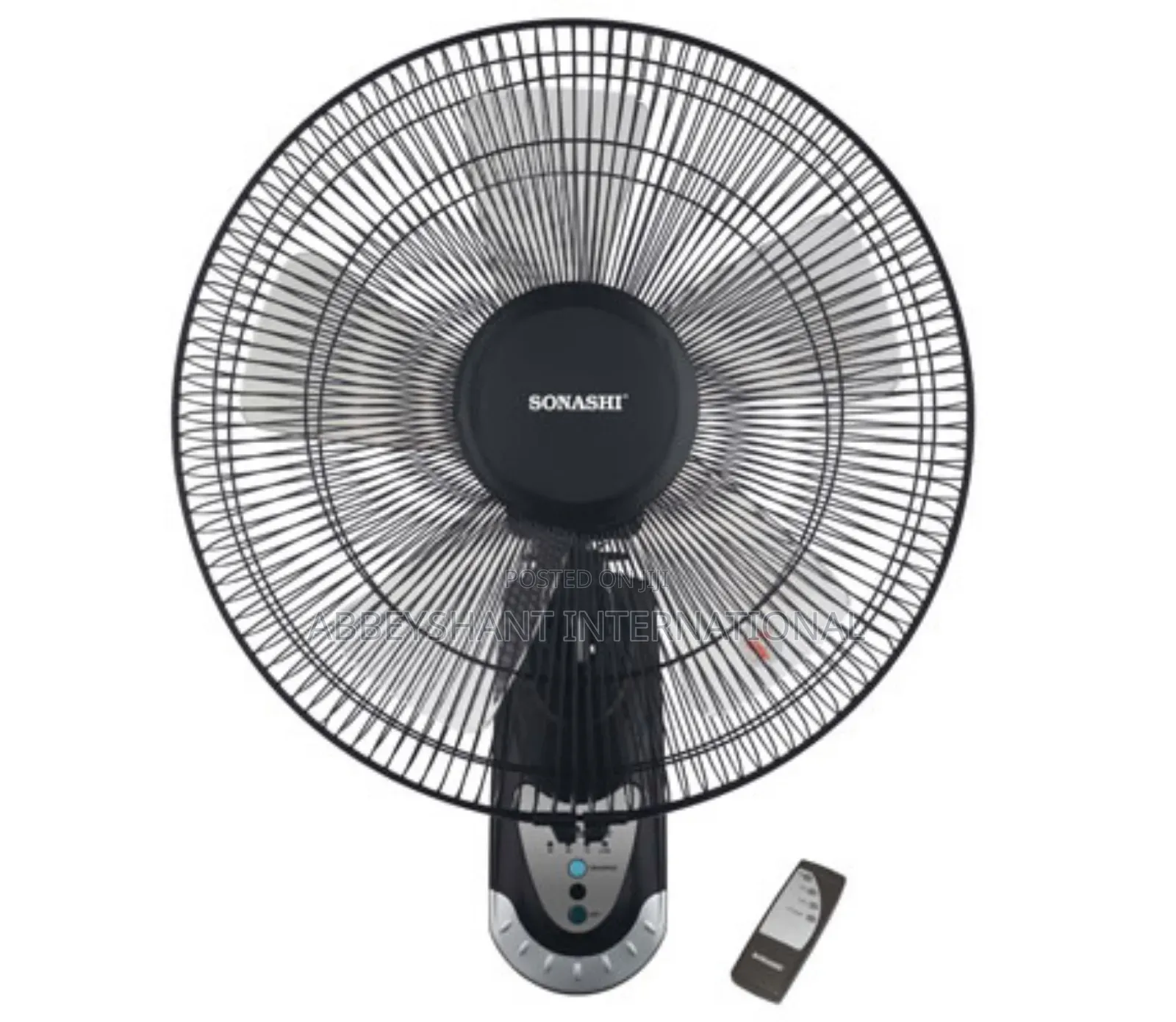 Remote Wall Fan 16 Inches Sonashi Wall Fan