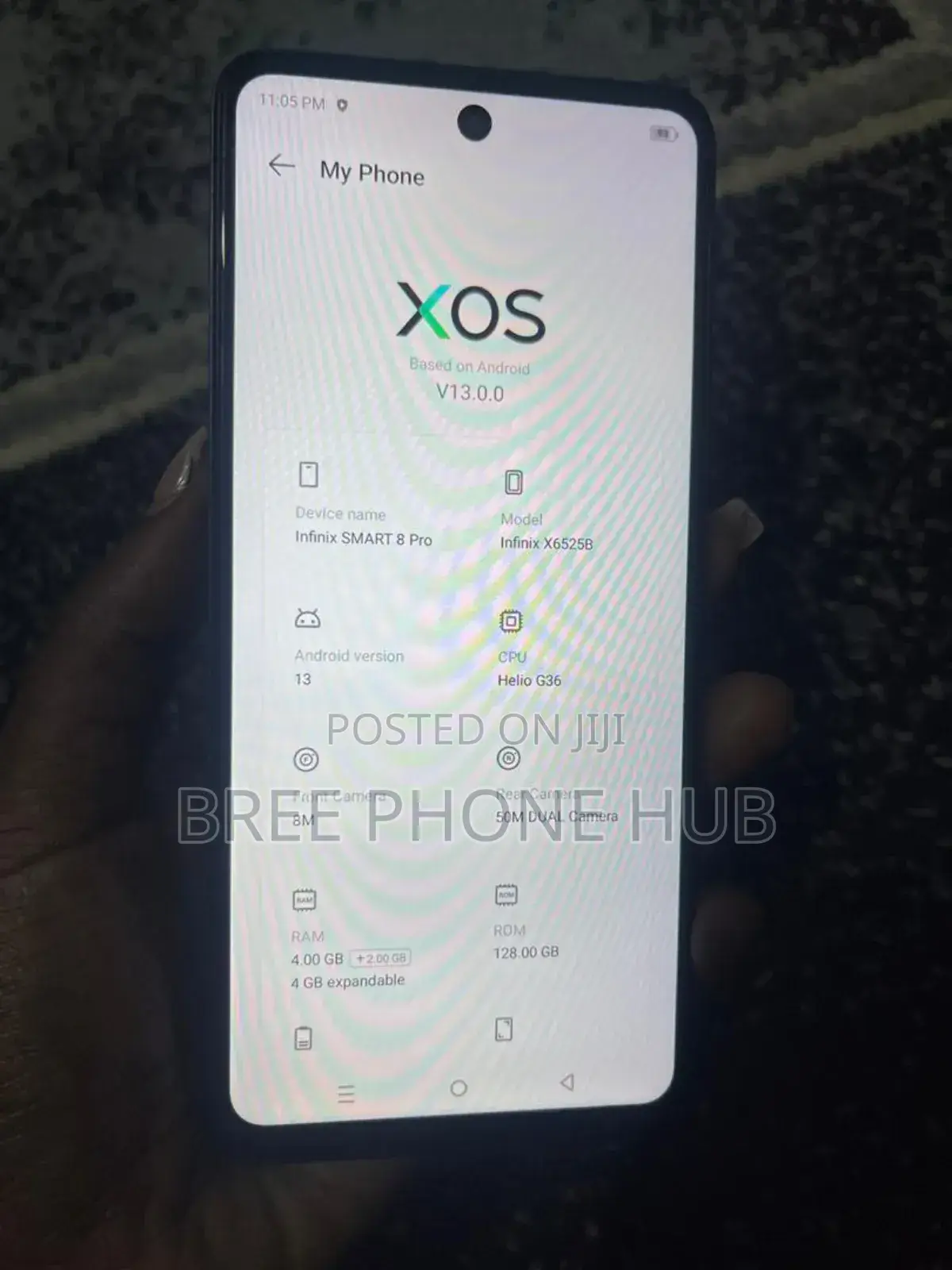 Infinix Smart 8 Plus 128 GB Black