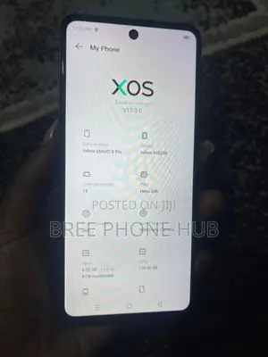 Infinix Smart 8 Plus 128 GB Black