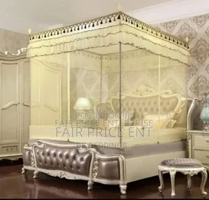 Executive Mosquito Nets. 6*6.( Cream)