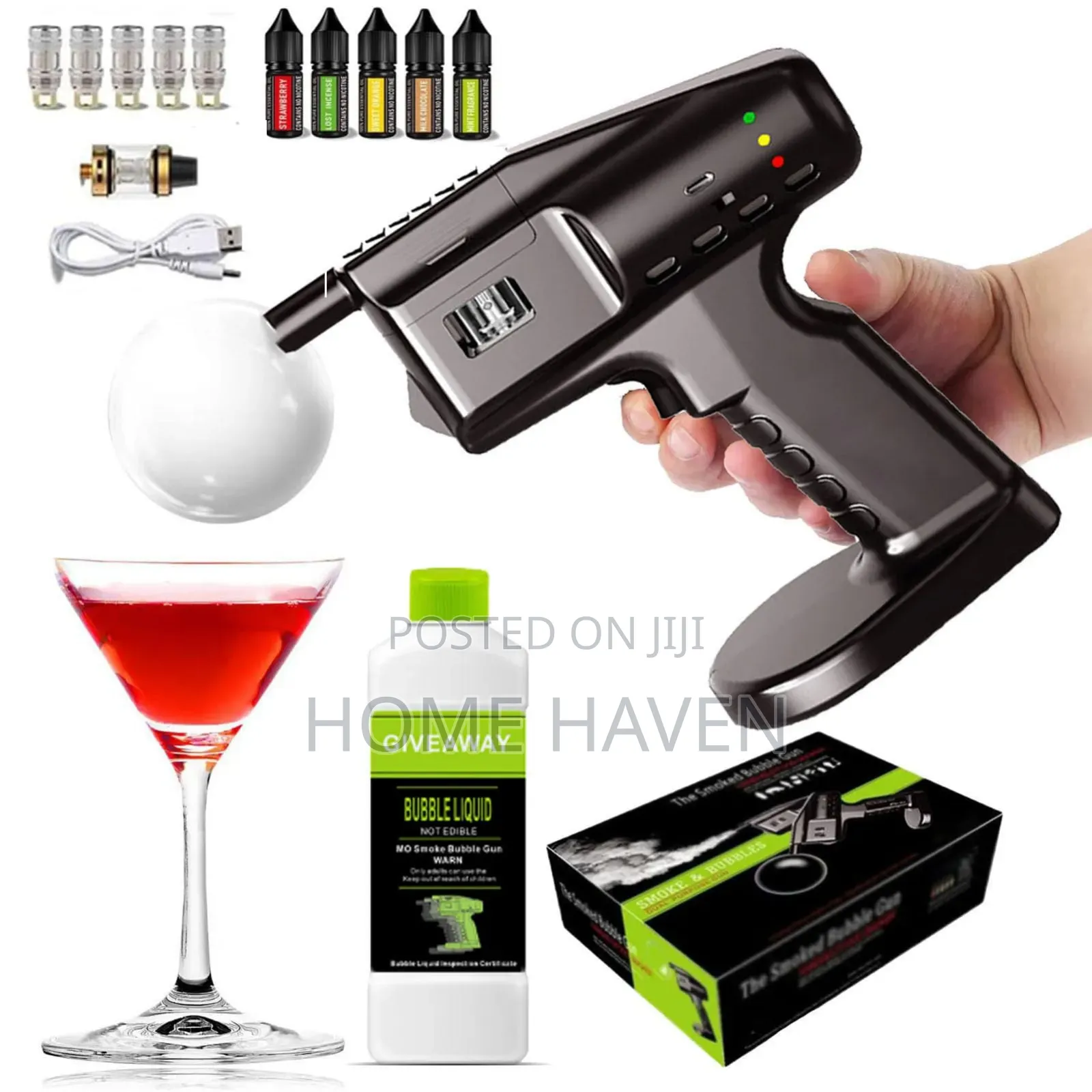 Kitchen Smoke Bubble Gun