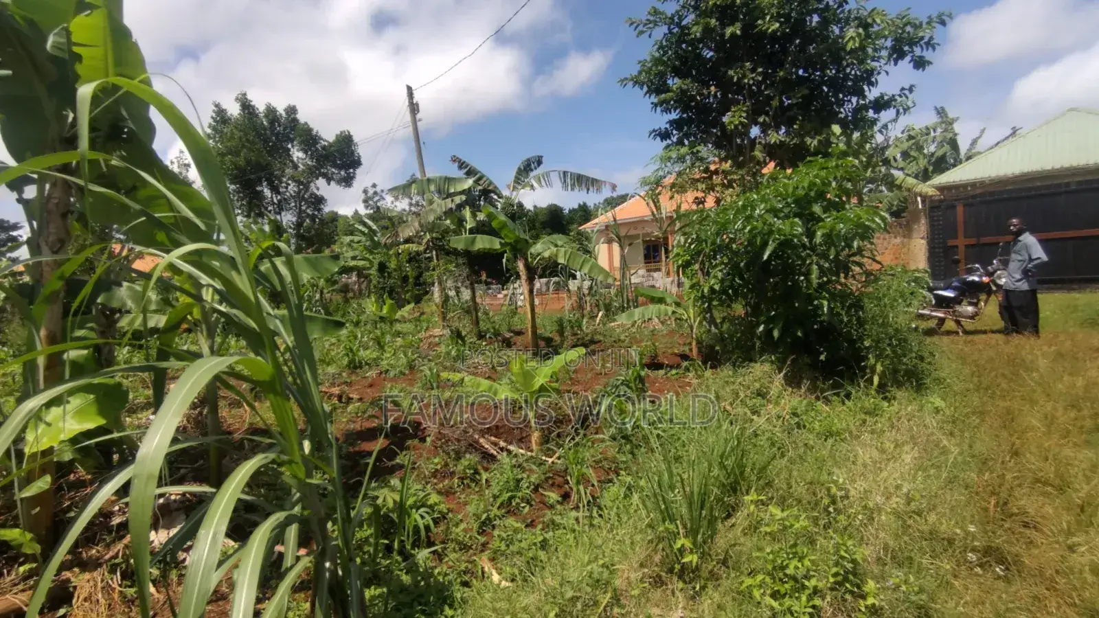 Entebbe Kabaale B Titled Land 100ft by 50 Ft on Tarmac Road