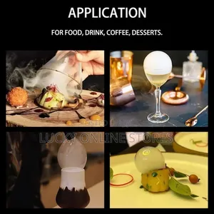 Cocktail Smoker Kit With Bubble Liquid