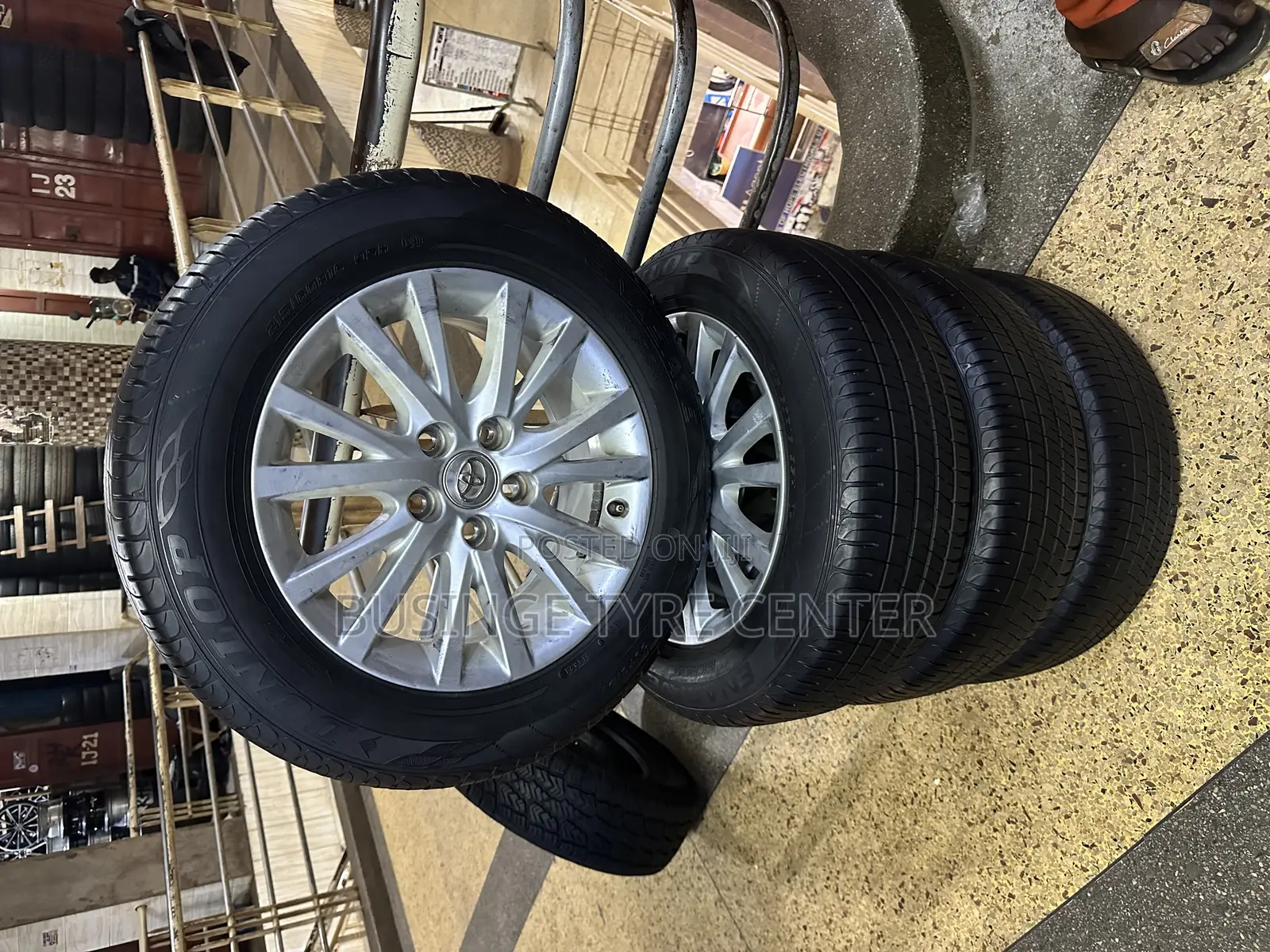 215/60r16 Dunlop Tires and Rims Foreign Used