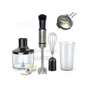 Hoffmans 4 in 1 Hand Blender With Whisk and Mincer