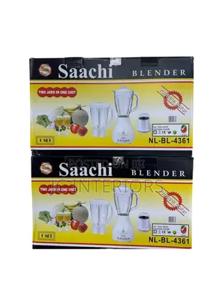 Saachi 3 in 1 Blender ( Yellow Box) at 170,000 Ugx