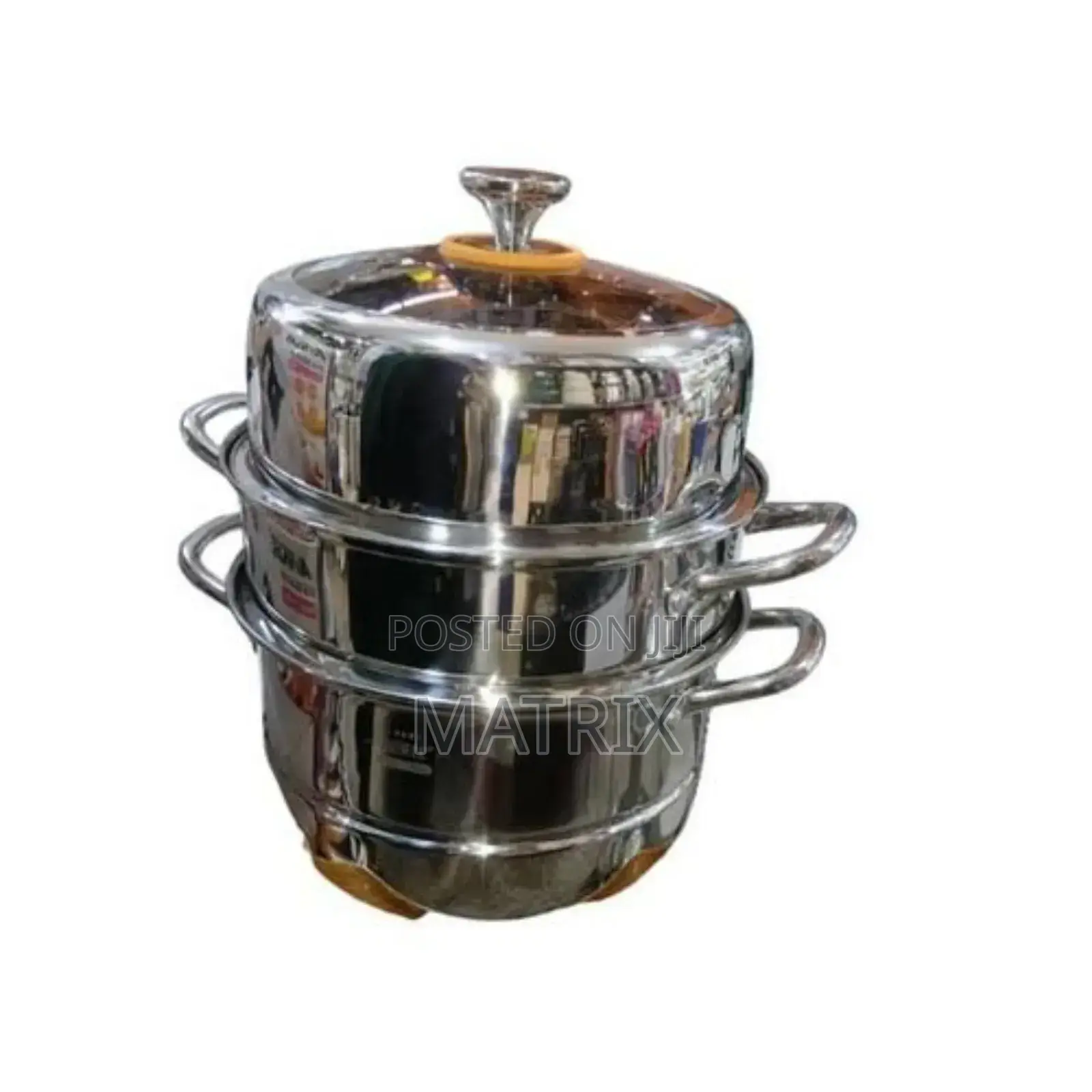 Stainless Steel Food Saucepan And Steamer Soup Pot