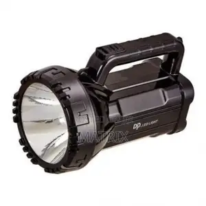 Dp Rechargeable Flashlight Torch - Black