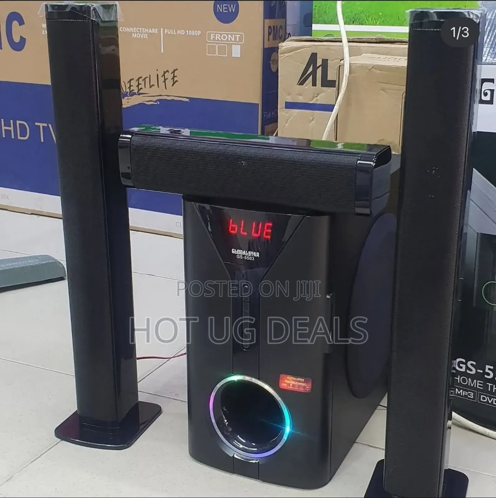 Globalstar 3.1 Multimedia Heavy Bass Home Theater System