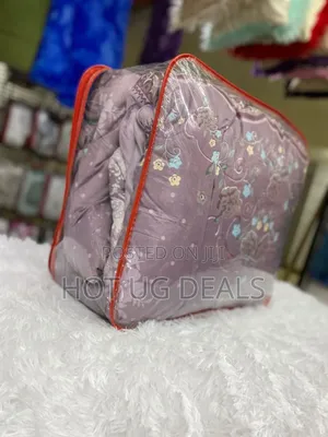 4x6 4pcs Duvet Set With Bedsheet  2 Pillowcases - Multicolor