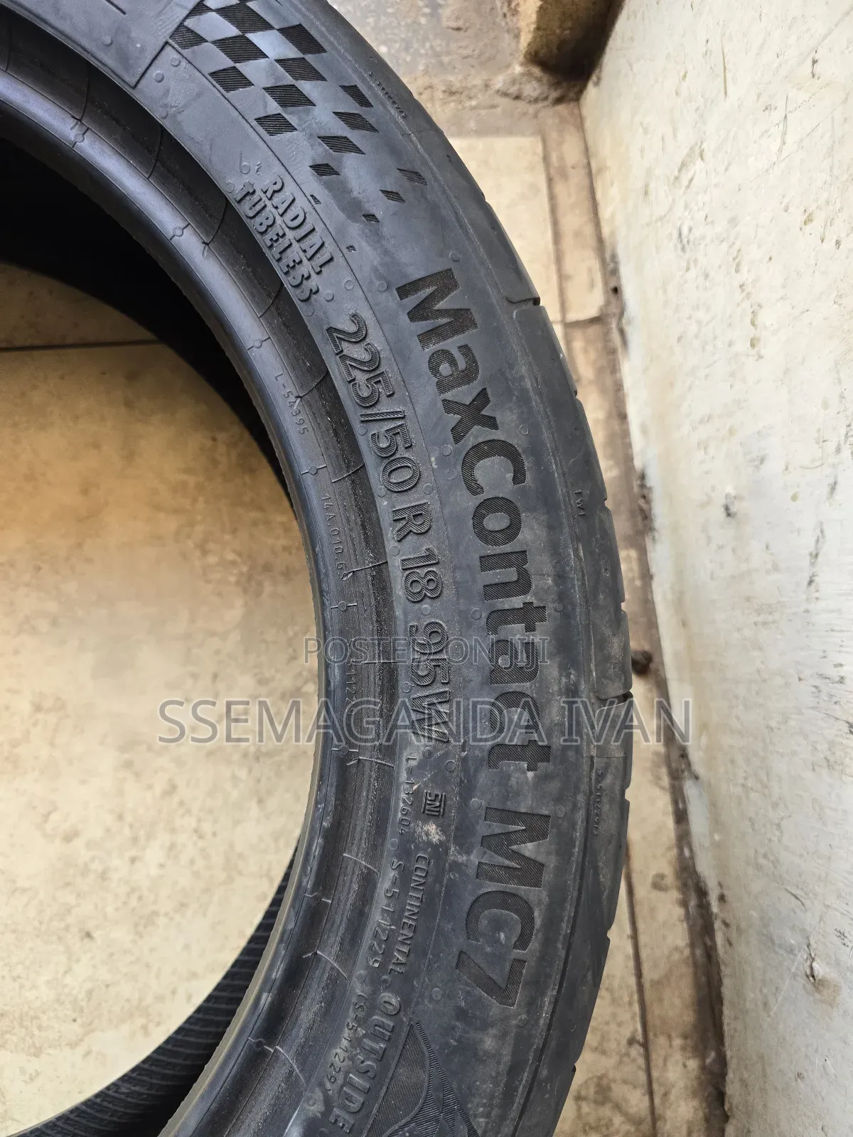225/50r18 Continental Foreign Used Tyres